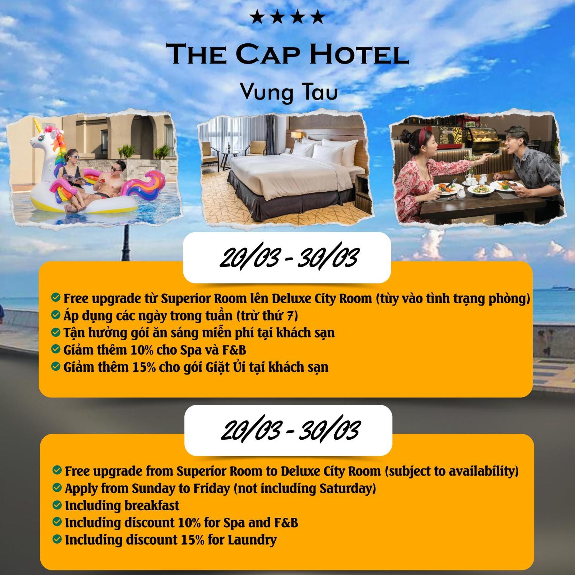 The Cap Hotel Vũng Tàu Ngoại thất bức ảnh